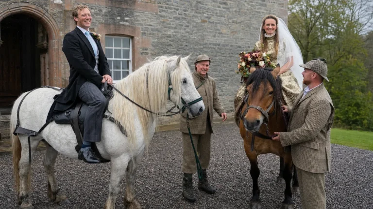 Bryony Daniels, l’ex compagna di università di William e Kate, si sposa nelle Highlands scozzesi