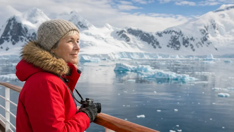 Caroline Tapken, 65 anni, spende 21mila euro per un viaggio in Antartide – «I soldi vanno vissuti