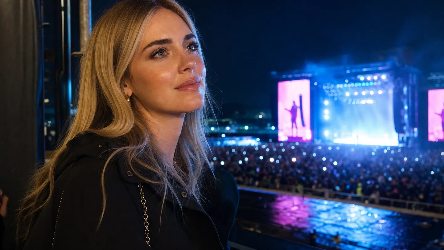 Chiara Ferragni, serata al concerto di Bad Bunny a Milano – le parole che sembrano parlare a lei