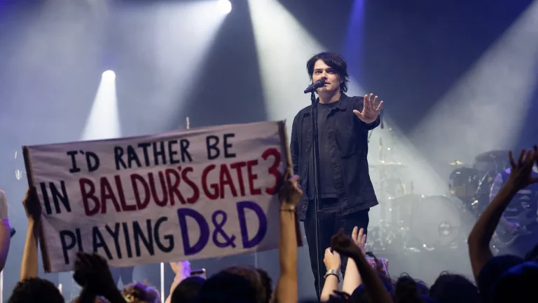 Gerard Way ferma il live dei My Chemical Romance per discutere di Baldur's Gate 3