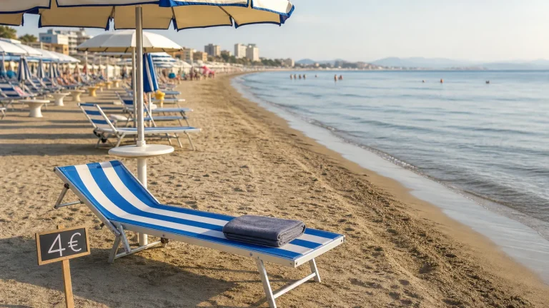 Guerrino Ricci, il bagnino di Riccione che sfida i rincari – lettino a 4 euro e ombrellone gratis