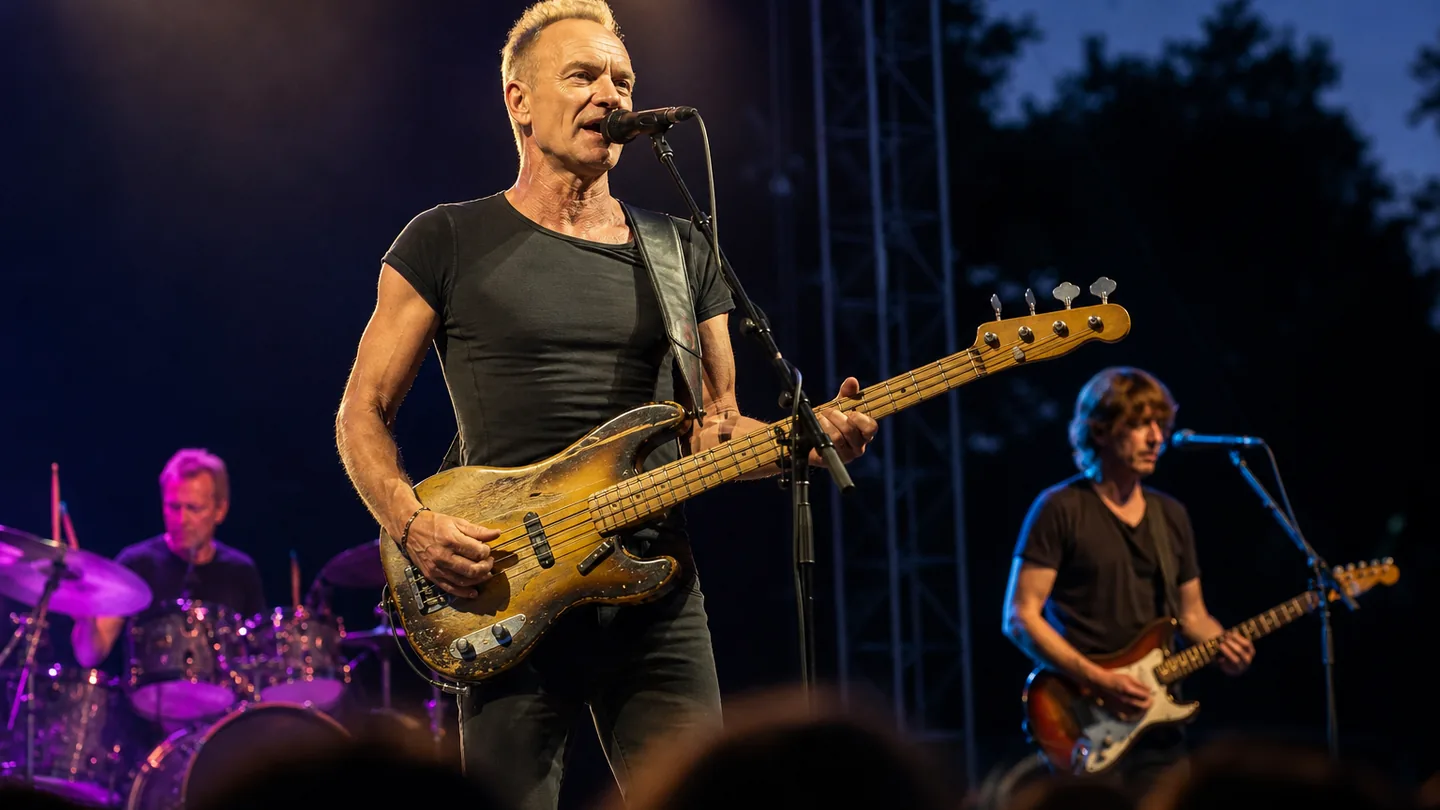 Sting porta il tour “STING 3.0” al Bassano Music Park