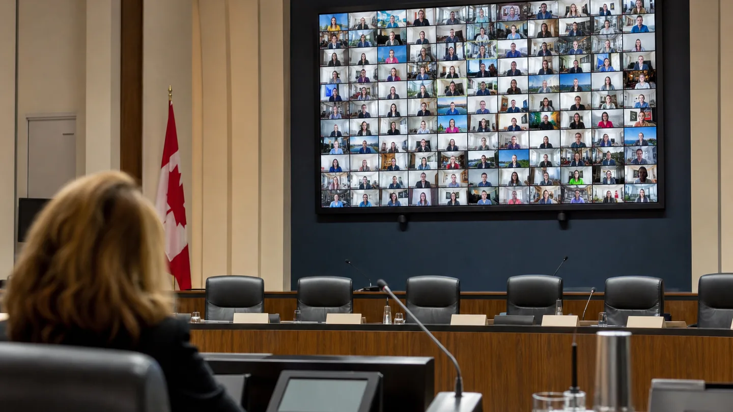 Attivisti da fuori città paralizzano i consigli comunali in Canada