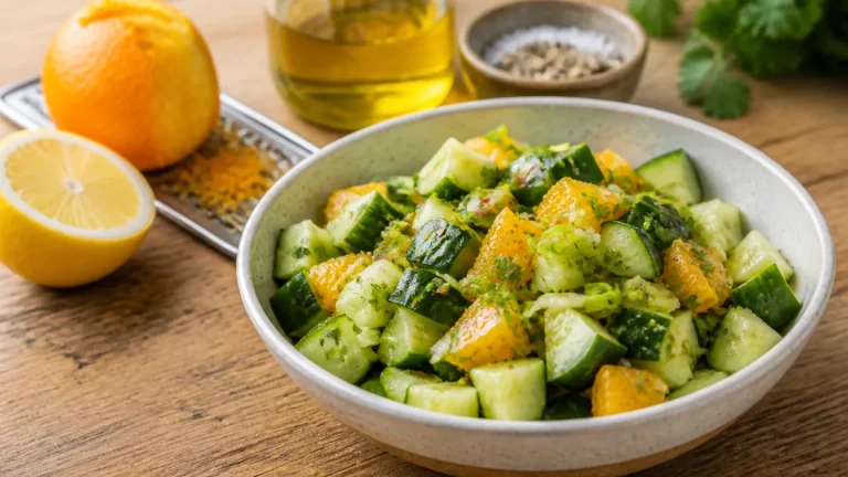 Insalata di cetrioli agli agrumi, zenzero e peperoncino – la ricetta di Susan Hay e Mark McEwan