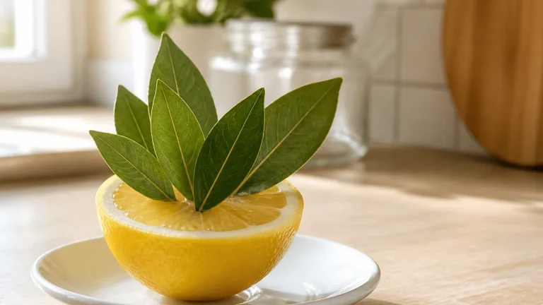 Limone e alloro infilzato – il trucco naturale per profumare la casa