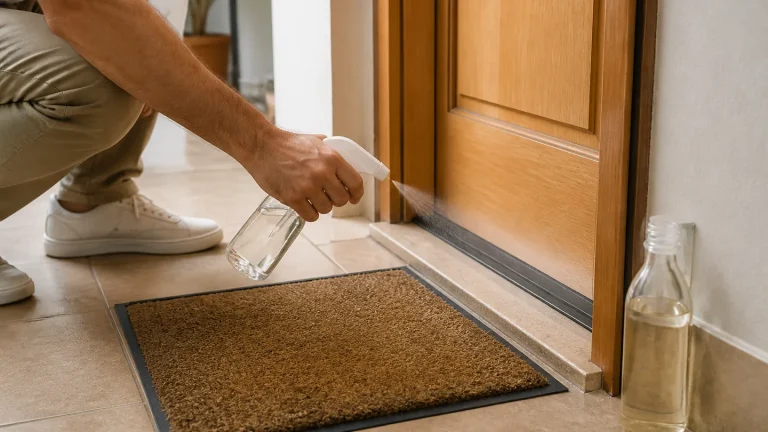 Perché sempre più proprietari spruzzano aceto sulla porta di casa